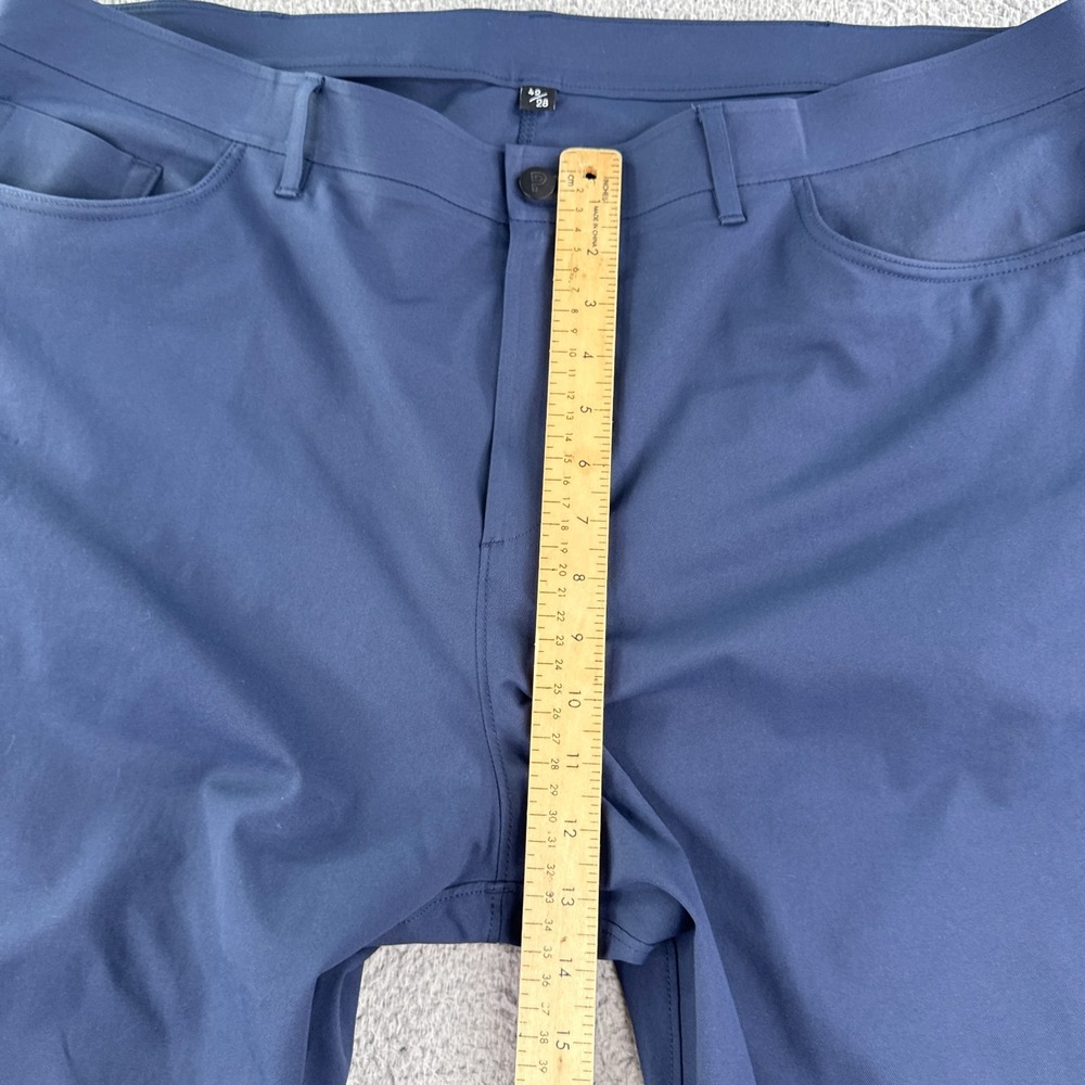 Public Rec Pants Mens 42x28 Navy Dealmaker Performance 5 Pocket Golf Chino - Picture 8 of 12